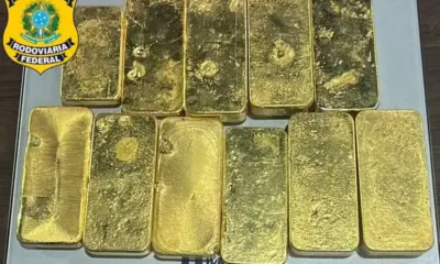 Motorista é preso com 10 kg de ouro avaliados em R$ 7 milhões em Roraima