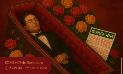 Comédia “Velório a Brasileira” promete risadas e reflexões no Teatro Hélio Melo