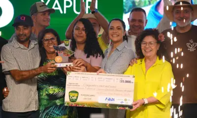 Com a presença de Perpétua, ABDI premia com R$ 55 mil o melhor café do Acre