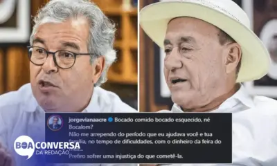 Após alfinetada de Bocalom, Jorge reage e diz que já ajudou o prefeito “até na feira”