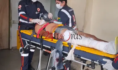 Homem é atropelado na faixa de pedestre e fica em estado grave na capital