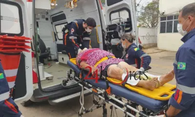 Idosa é atropelada ao tentar atravessar a rua no bairro Placas