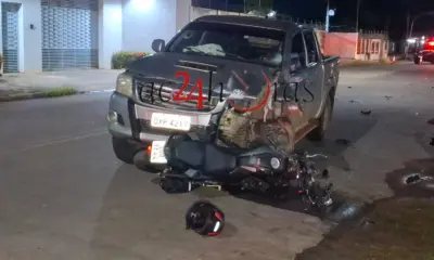 Motorista embriagado provoca colisão e deixa motociclista gravemente ferida em Rio Branco