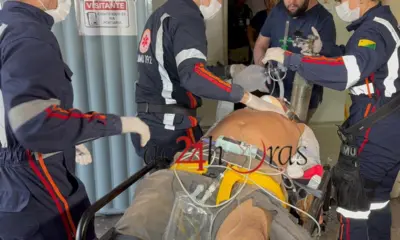 Motociclista fica em estado grave ao bater em cerca em Porto Acre