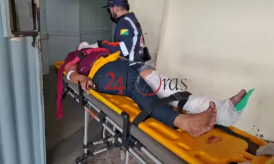 Motociclista fica ferida após colisão com carro no Bosque