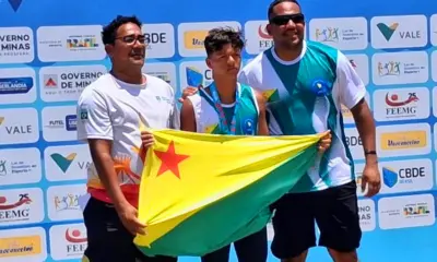 Acreano conquista medalha de ouro no arremesso de peso nos JEB’s