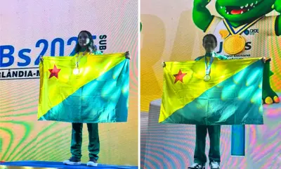 Alunas do Acre conquistam ouro no Taekwondo em Minas Gerais