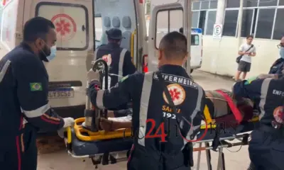Mulher fica em estado grave após cair de moto no Ramal do Sinteac