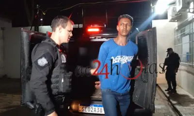 Casal monitorado é preso com arma de fogo após perseguição em Rio Branco
