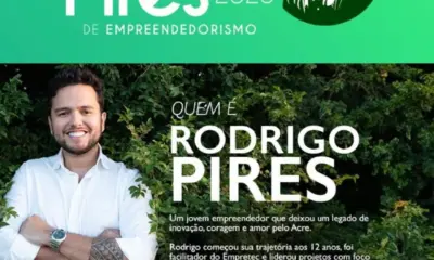 Prêmio Rodrigo Pires de Empreendedorismo 2025 celebra a força e a inovação dos negócios acreanos