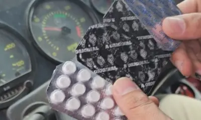 Caminhoneiro é preso com anfetaminas, cocaína e ‘rebite’ em Cruzeiro do Sul