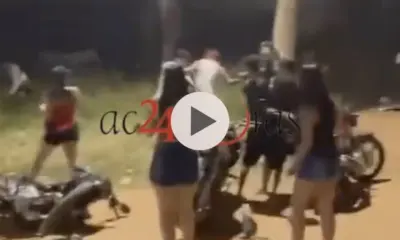 Briga generalizada interrompe “piseiro” e causa tumulto na Via Verde