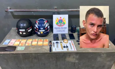 Homem faz assalto com reféns e acaba preso em Cruzeiro do Sul