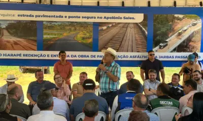 Bocalom entrega ponte do Igarapé Redenção e anuncia pavimentação da estrada Jarbas Passarinho