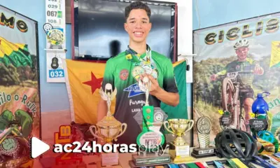 Acreano irá representar o Estado no Campeonato Brasileiro de Ciclismo