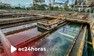 Saerb normaliza abastecimento de água em Rio Branco após limpeza de reservatórios