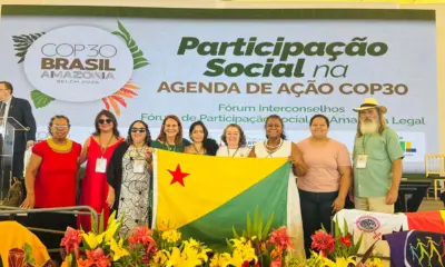 Representantes do Acre participam de fóruns preparatórios para a COP30