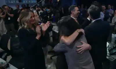 Contratada da Record, Ticiane Pinheiro faz aparição surpresa no Jornal Nacional