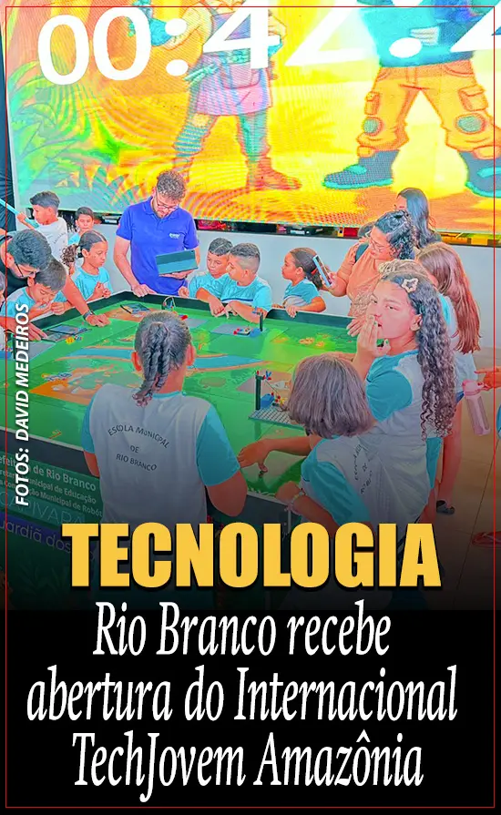 Rio Branco recebe abertura do Festival Internacional TechJovem Amazônia 2025
