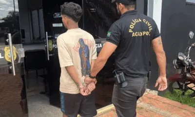 Homem é preso suspeito de homicídio e duas tentativas de assassinato em Brasileia