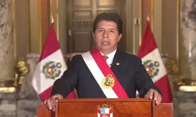 Pedro Castillo, ex-presidente do Peru, é condenado a 11,5 anos de prisão