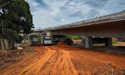 Deracre executa últimas etapas na Ponte da Sibéria, em Xapuri