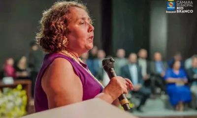 Após bate-boca com Cristovão Messias, Naluh faz discurso contra violência de gênero