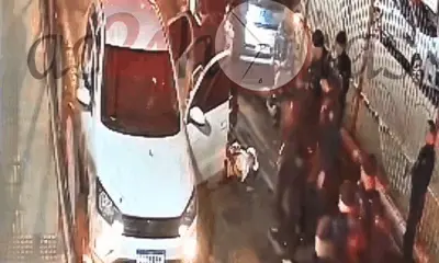 Câmeras mostram assalto e fim de perseguição policial no Terminal