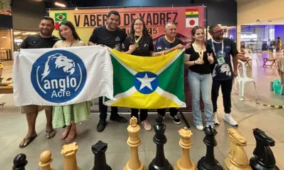 5ª Copa de Xadrez por Equipes reúne mais de 150 estudantes de três países no Acre
