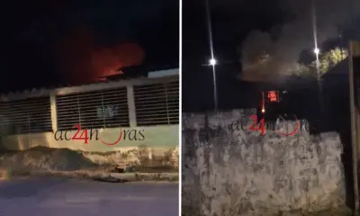 Incêndio atinge apartamento no bairro Nova Estação, em Rio Branco