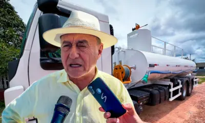 Com seca, gestão Bocalom assina contrato de R$ 1,2 milhão para fornecer água em caminhão pipa