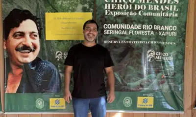 Filho de Chico Mendes é nomeado diretor de controle ambiental em Rio Branco
