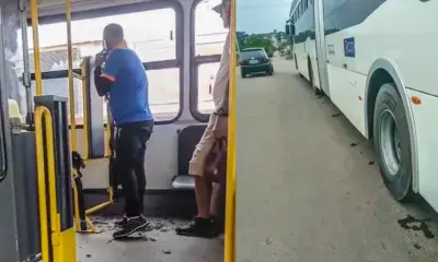 Dois ônibus da Ricco apresentam problemas e passam por manutenção em Rio Branco