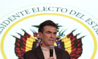 Novo presidente da Bolívia toma posse: “Nunca mais vamos nos isolar”