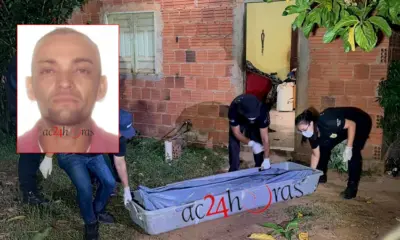 Usuário de drogas é executado a tiros na frente da filha de 6 anos