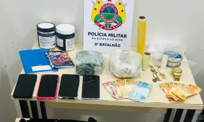 Dois homens são presos por tráfico de drogas em Sena Madureira