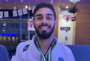 Acreano conquista duas pratas no Mundial de Parajiu-Jítsu em Abu Dhabi
