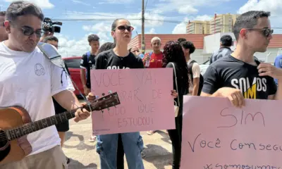 Grupo leva mensagens de acolhimento e apoio a candidatos do Enem