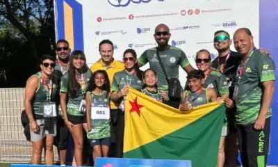 Acre conquista 15 medalhas nas Paralimpíadas Escolares em São Paulo