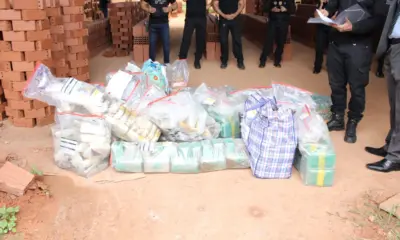 PC destrói 500 kg de drogas e dá prejuízo de R$ 3,5 milhões ao crime