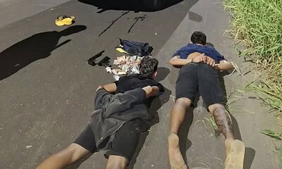 Adolescentes são apreendidos após assalto a supermercado com troca de tiros em Cruzeiro do Sul