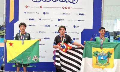 Acreano de 13 anos é prata no badminton das Paralimpíadas Escolares em SP