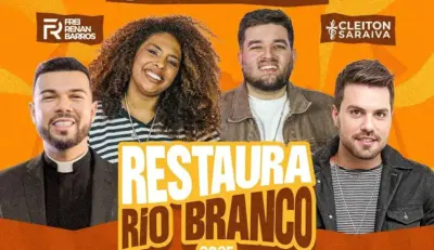 Segunda edição do Restaura Rio Branco reúne fé e música neste sábado