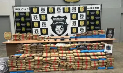 Polícia Civil do AM apreende 300 kg de skunk avaliados em R$ 5,5 milhões em Manaus
