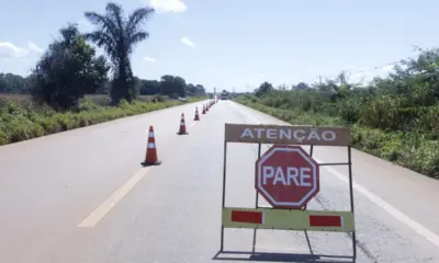 BR-364 terá trânsito lento até 29 de novembro por obras de recuperação