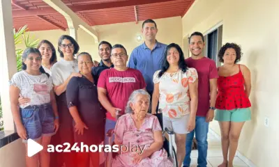 História viva do Acre: dona Sena completa 104 anos em Sena Madureira