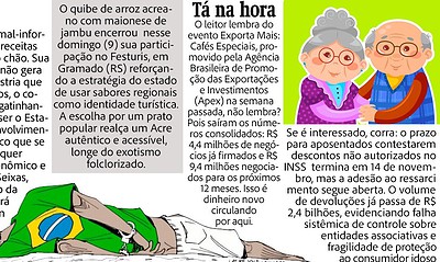 Blitz do MDB incomoda