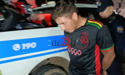 Assalto a farmácia na Avenida Ceará termina com dupla presa e motos recuperadas