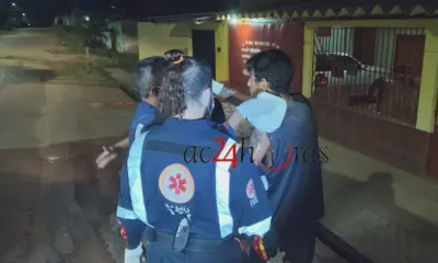 Filho tenta defender pai durante briga e acaba esfaqueado em Rio Branco