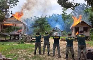 Operação federal remove invasores da Terra Indígena Campinas Katukina no AC